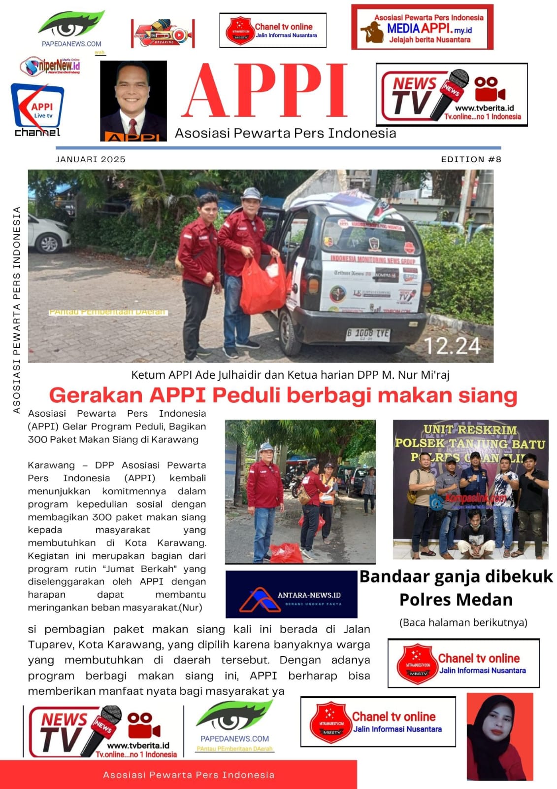 YCAPKI akan terus amanah sampaikan bantuan dari para donatur